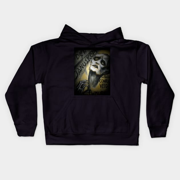 The Head Of Janus - Der Janus-Kopf. Kids Hoodie by OriginalDarkPoetry